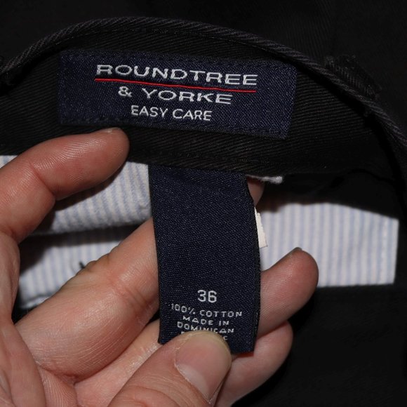 Roundtree & Yorke Easy Care Shorts w34 Length 18.5 - Picture 2 of 3